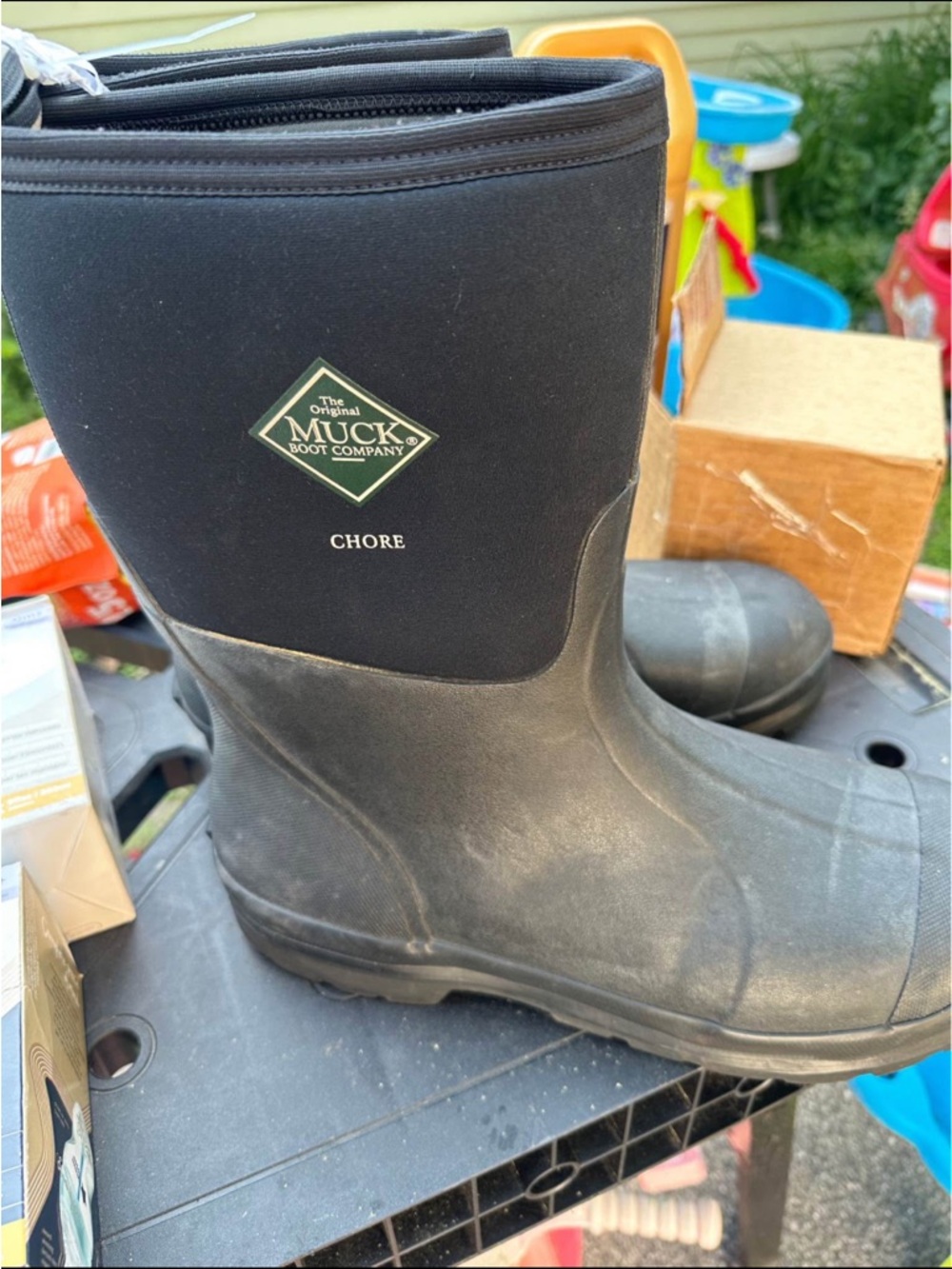 Muck Boot Company Chore Men's Black Waterproof Boots